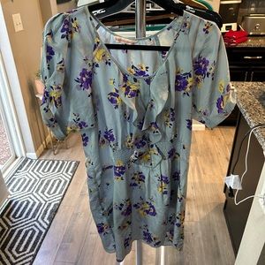 Rebecca Taylor silk floral dress 2